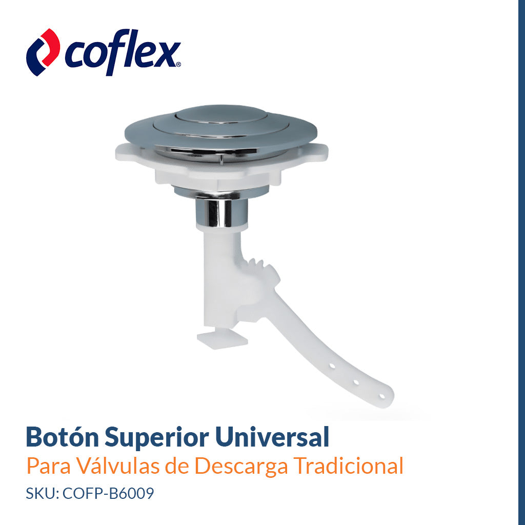 Botón Superior Universal para Válvulas de Descarga Tradicionales COFLEX P-B6009