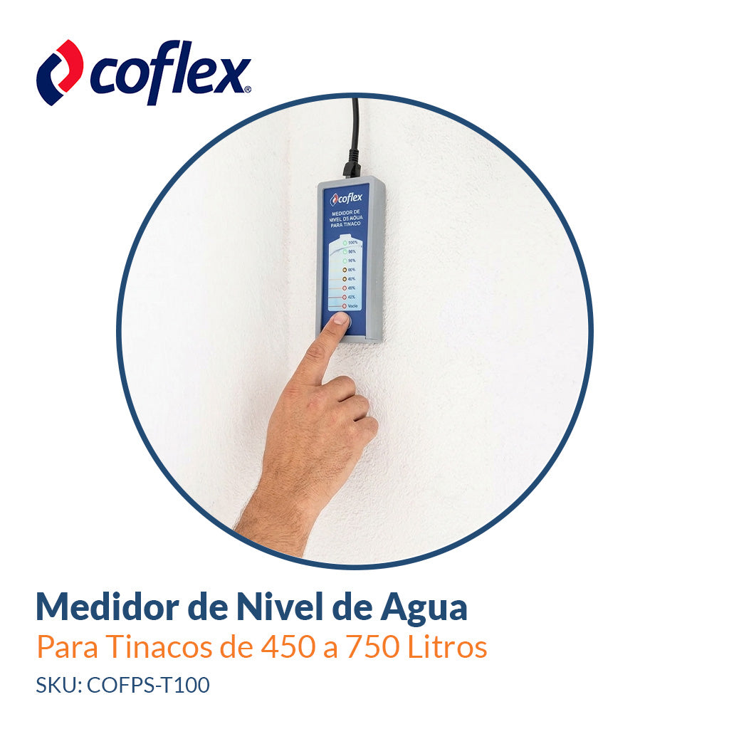 Medidor de Nivel de Agua para Tinacos de de 450 a 750 Litros COFLEX PS-T100