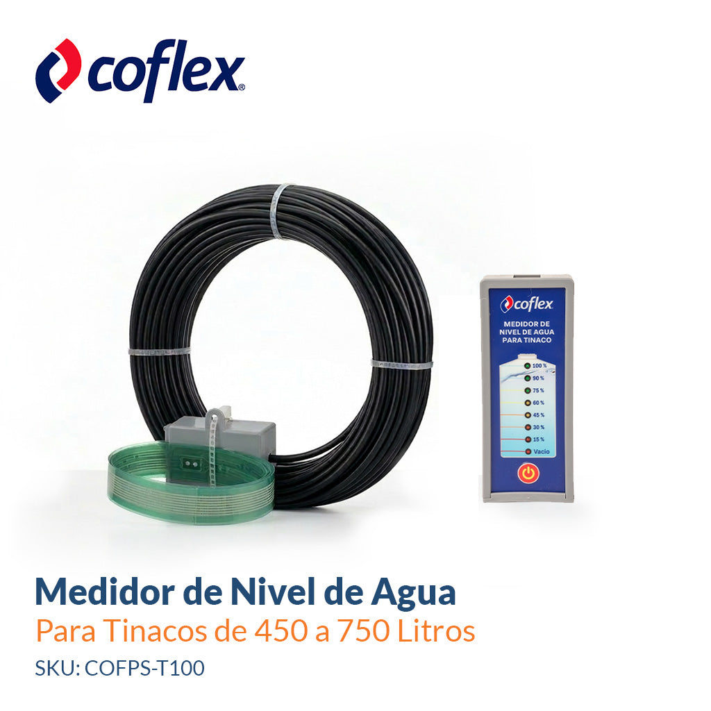 Medidor de Nivel de Agua para Tinacos de de 450 a 750 Litros COFLEX PS-T100
