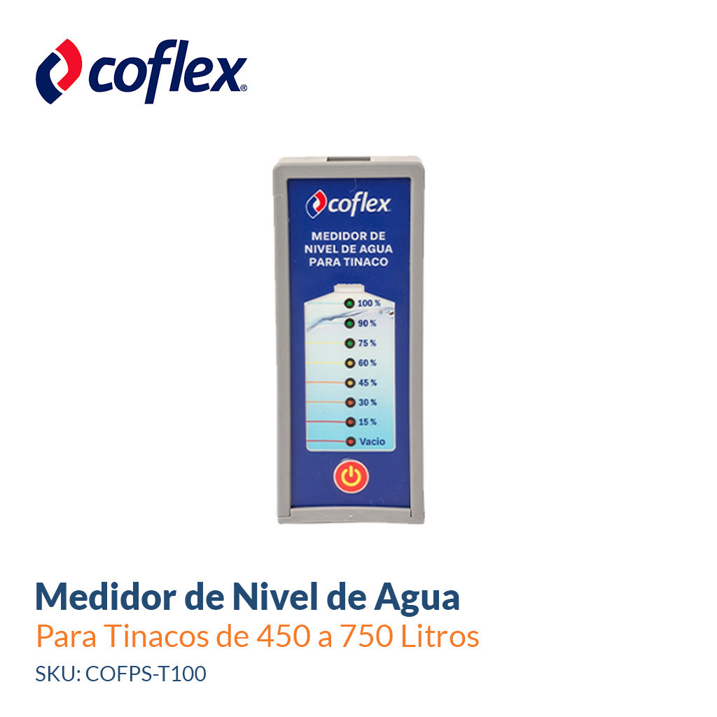 Medidor de Nivel de Agua para Tinacos de de 450 a 750 Litros COFLEX PS-T100